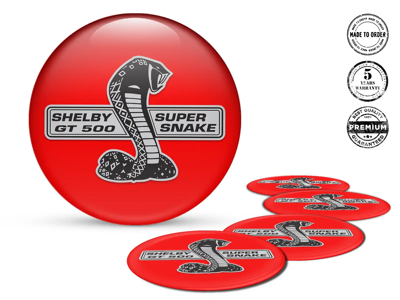 Shelby Individuelle Dome Dekoration Premium Auto-Labels